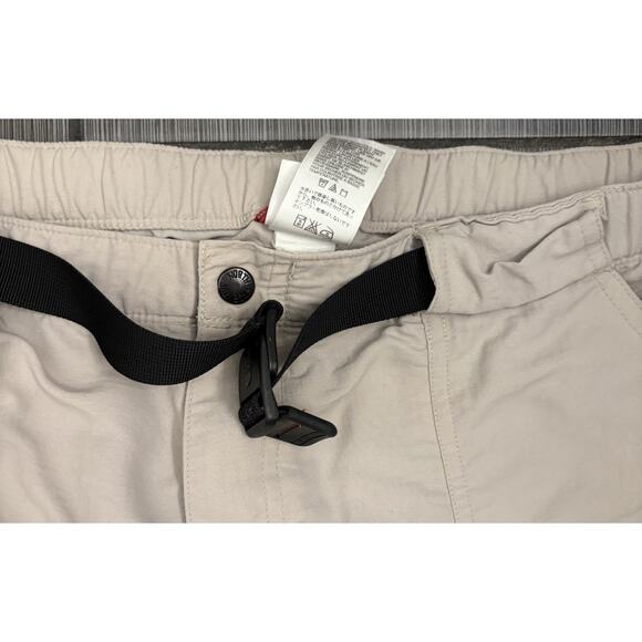 The North Face Convertible Pants Men Tan Paramount Peak Belted Zip Off Size XXL - Picture 4 of 10